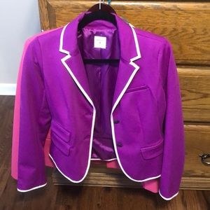 Gap Neon Purple Blazer